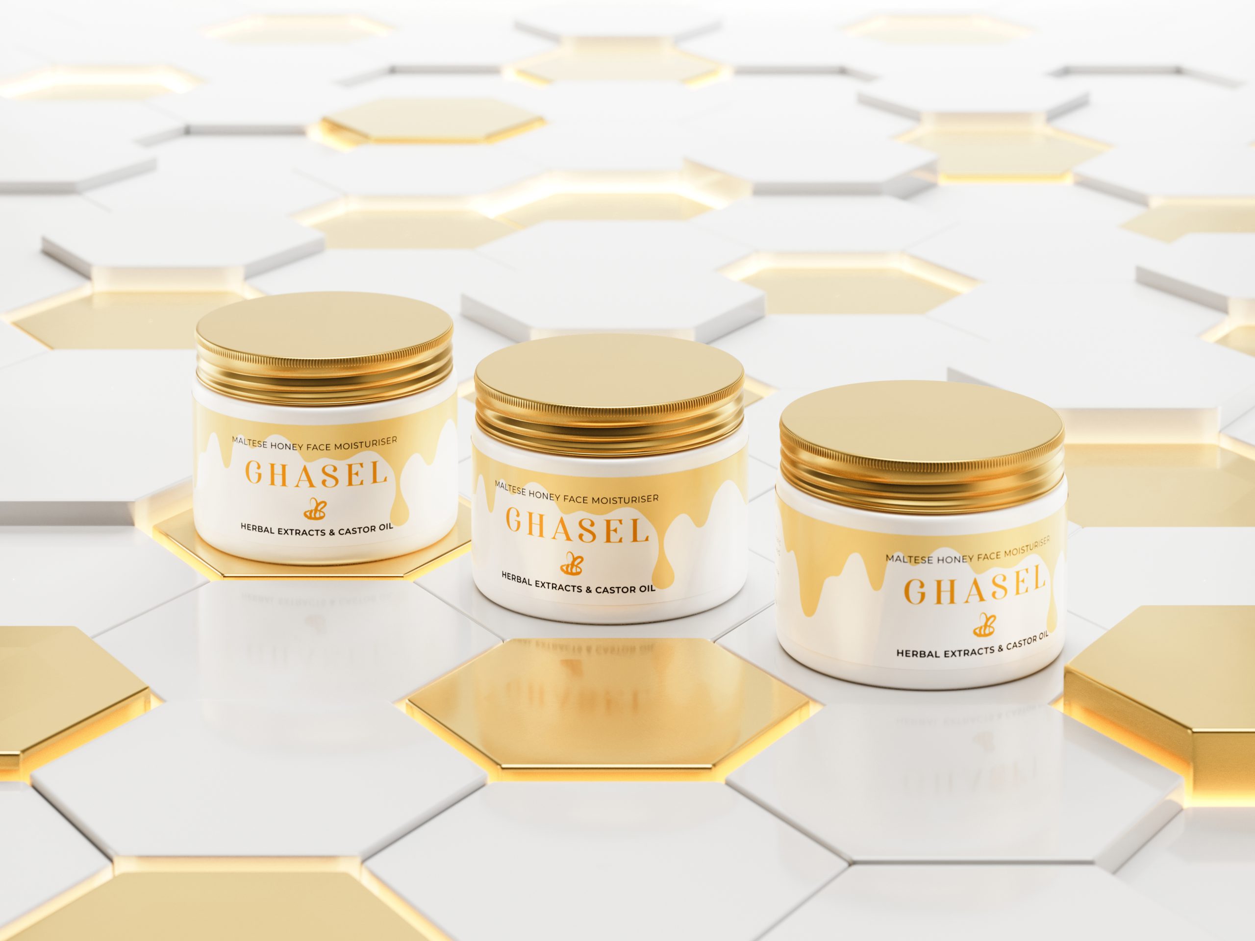 Offrez un soin ultra-doux à votre visage grâce au GHASEL Maltese Honey Face Moisturiser
