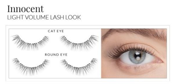 nanolash grappes de cils avec de la colle transparente